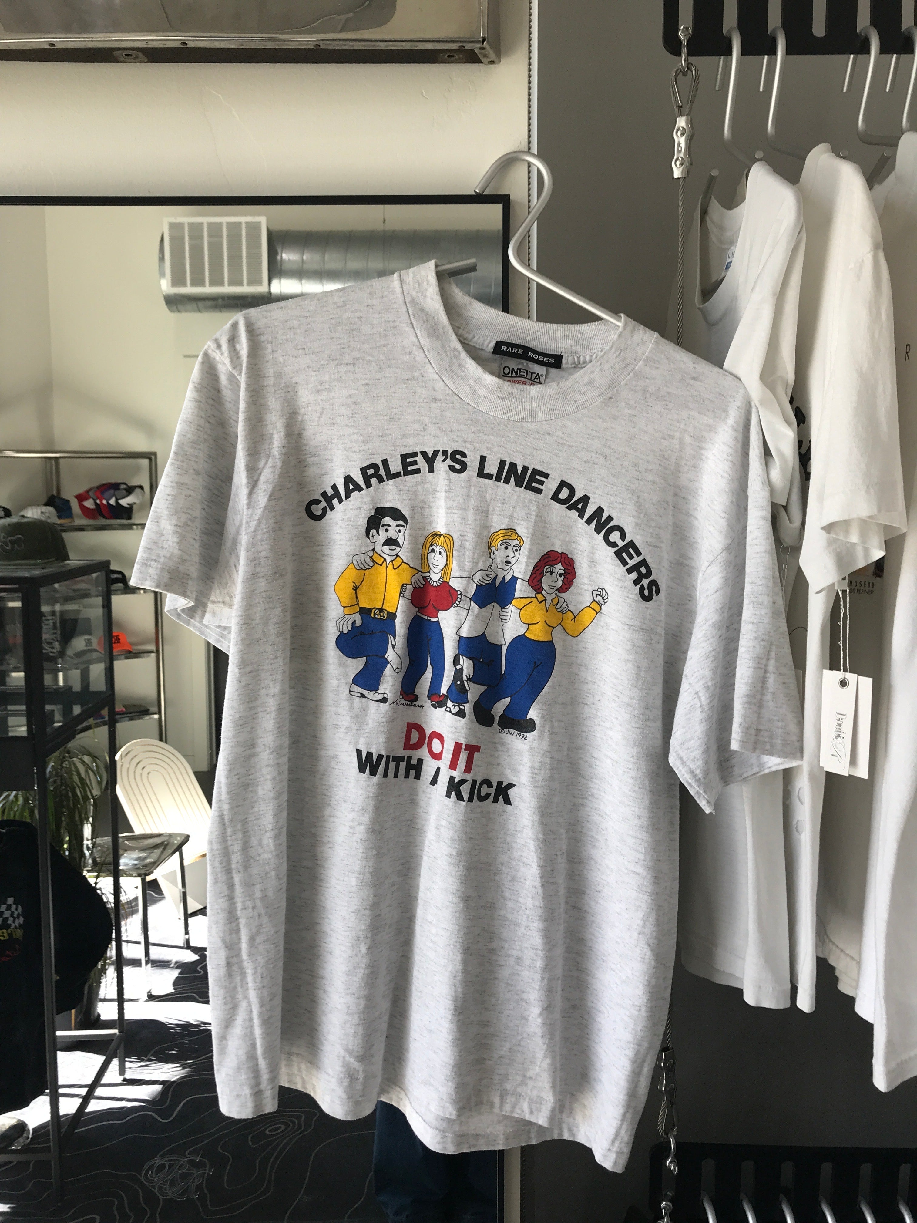 CHARLEY’S LINE DANCERS TEE SIZE XL