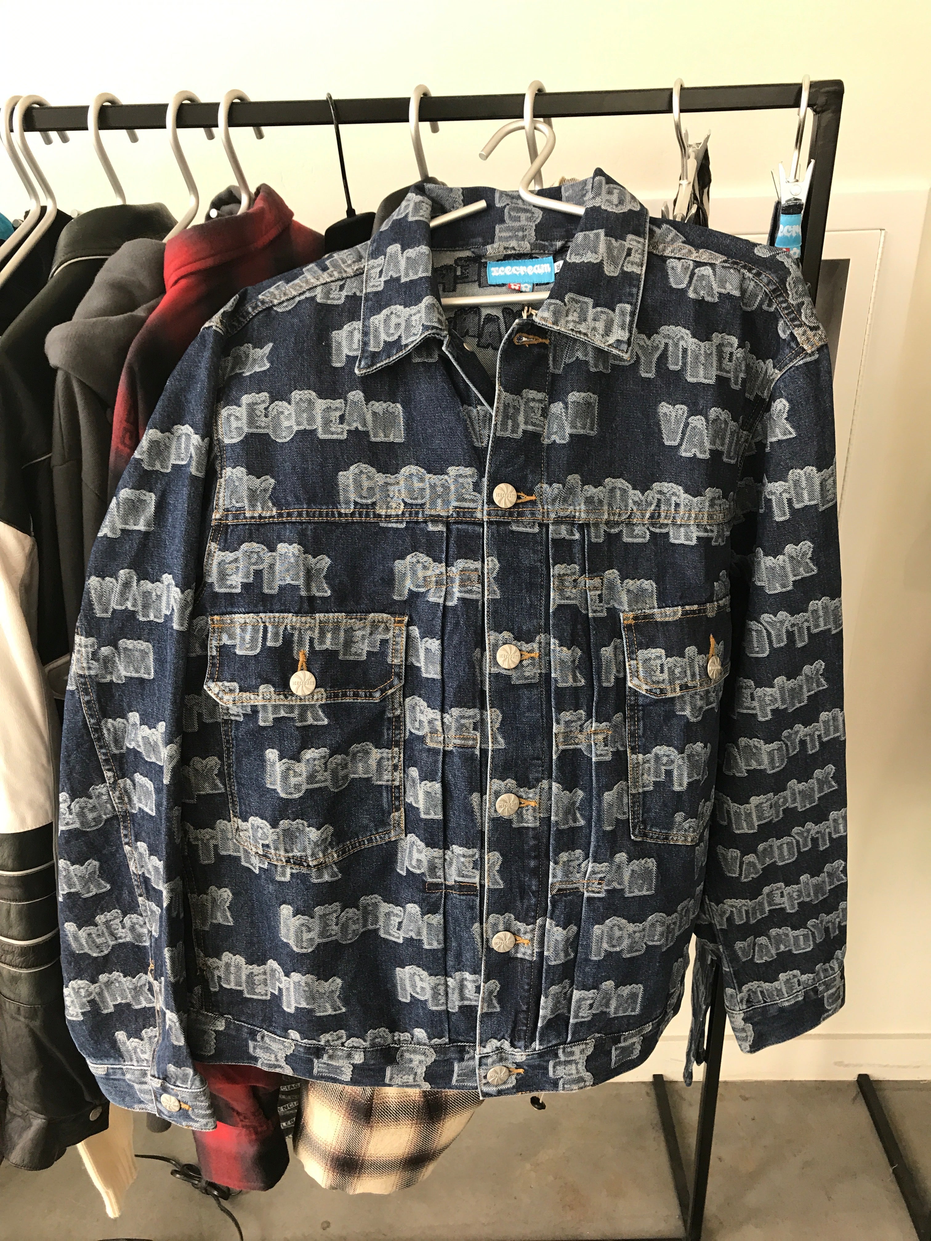 ICECREAM DENIM JACKET 2XL