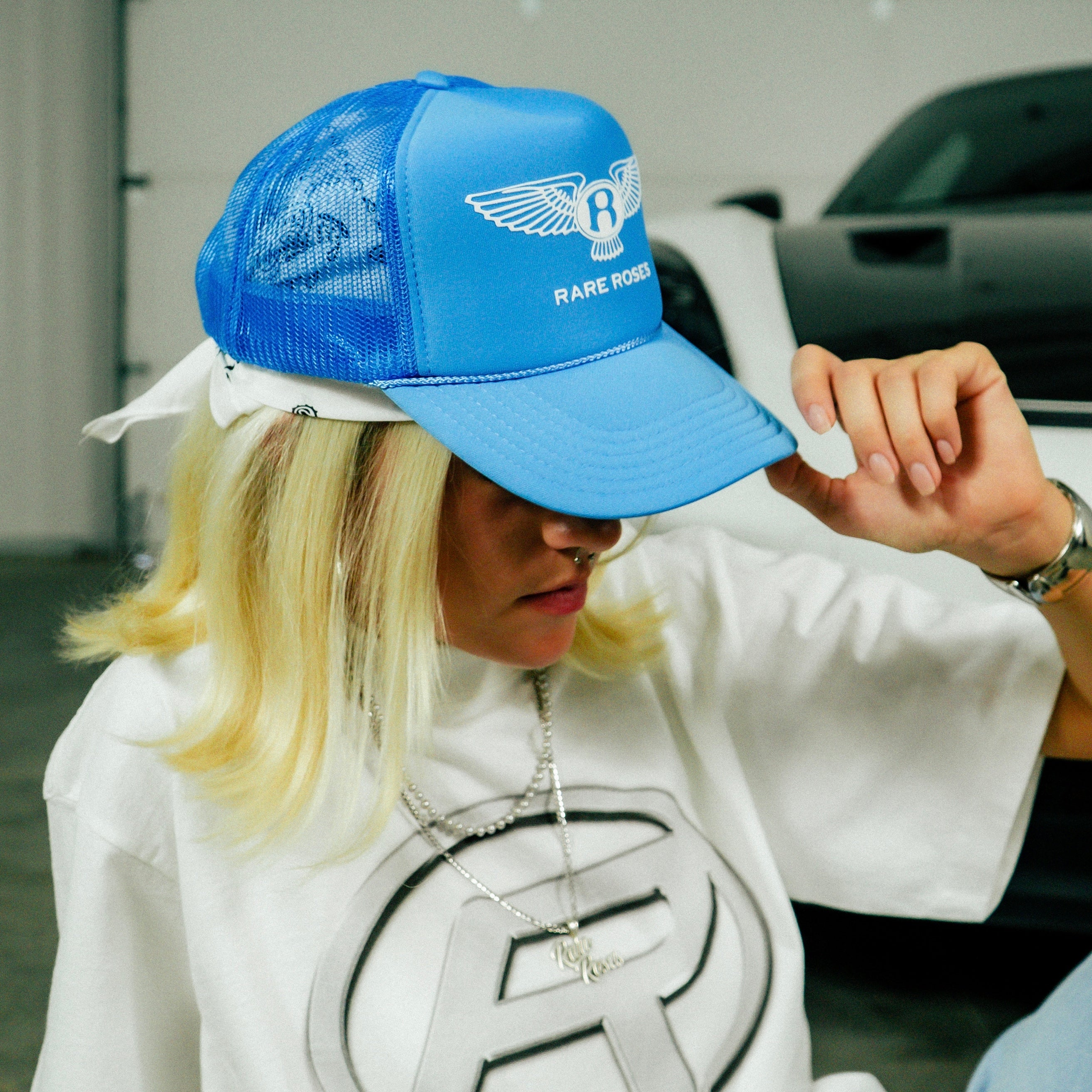 SKY BLUE WINGS TRUCKER