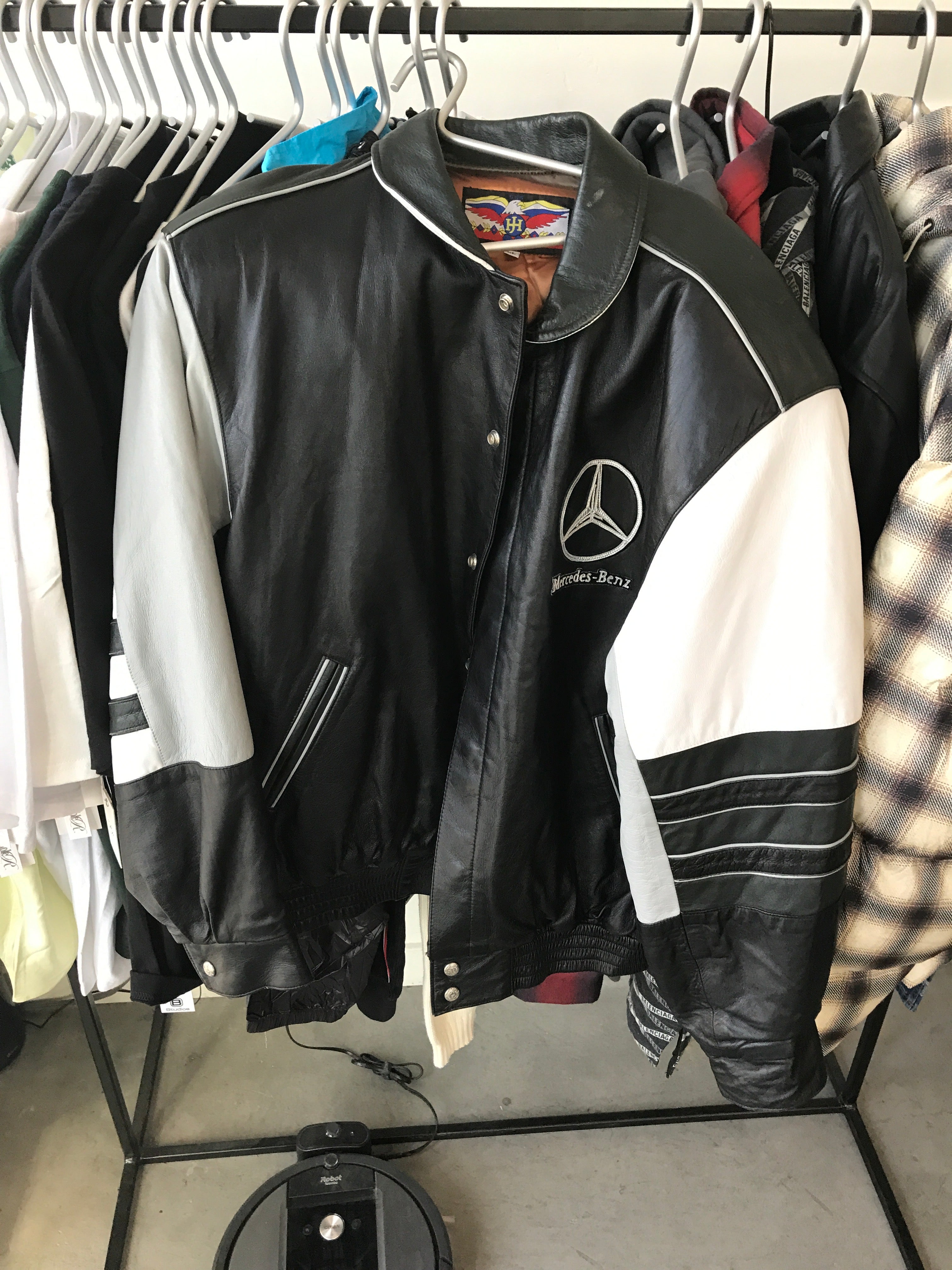 MERCEDES-BENZ LEATHER JACKET L