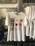 FINE HEARTS TEE SIZE XL