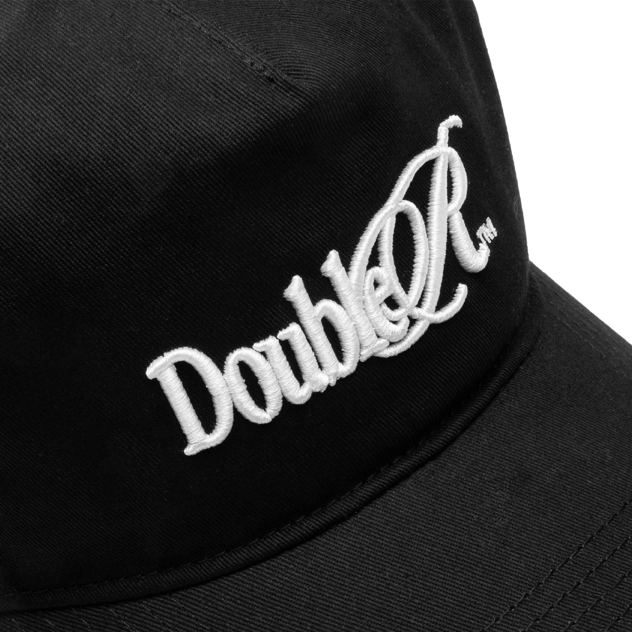 BLACK SCRIPT HAT