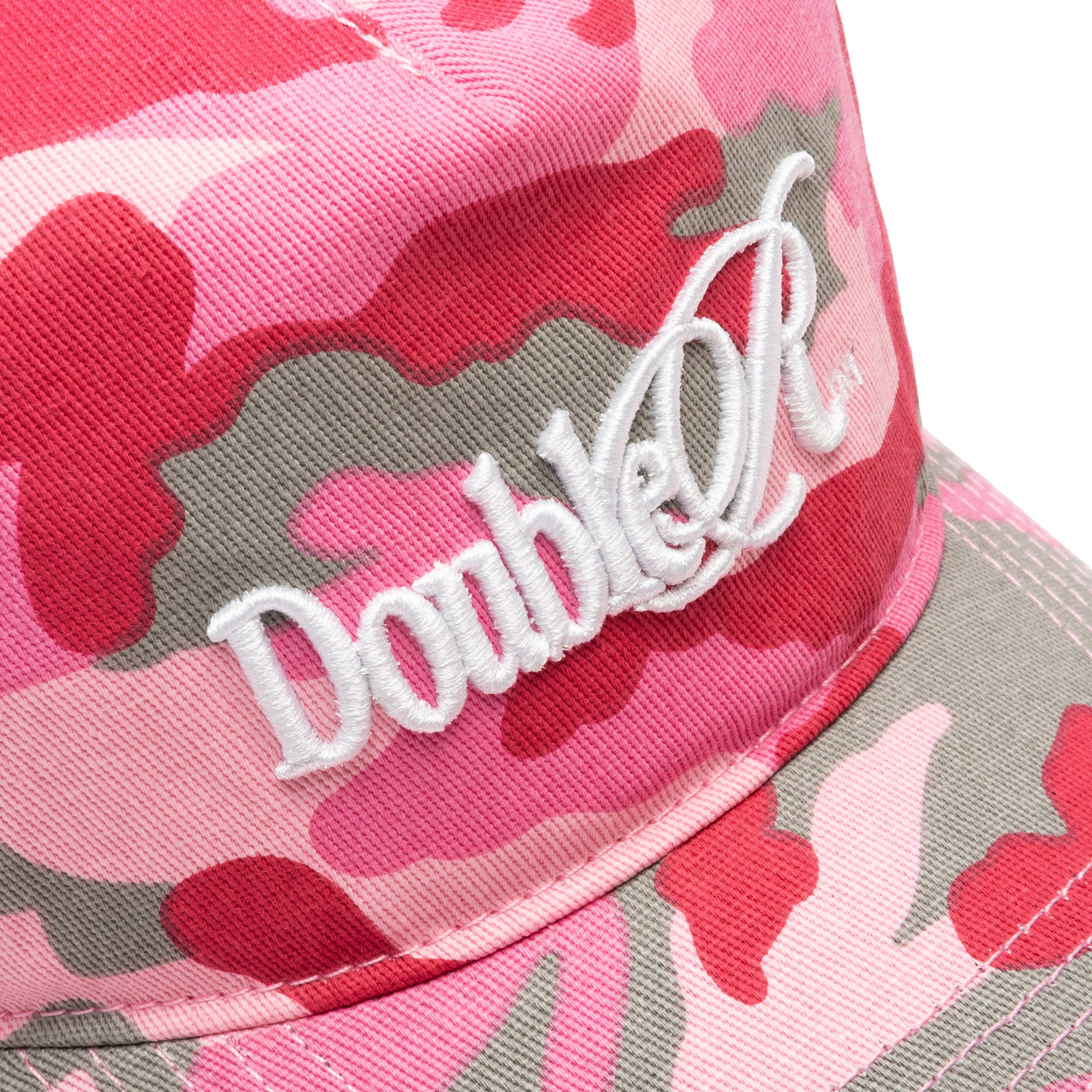 PINK CAMO SCRIPT HAT