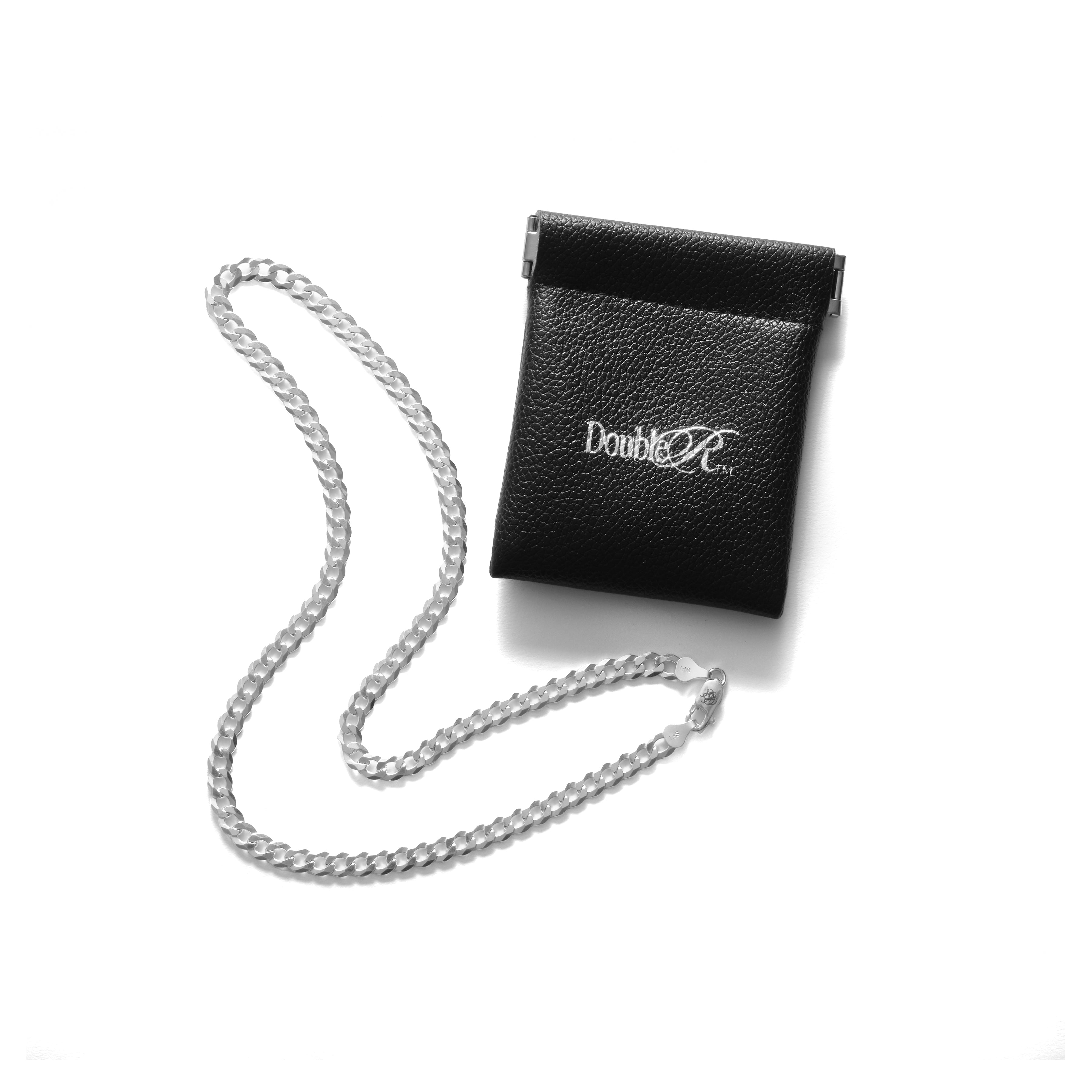 R² STERLING SILVER CURB CHAIN