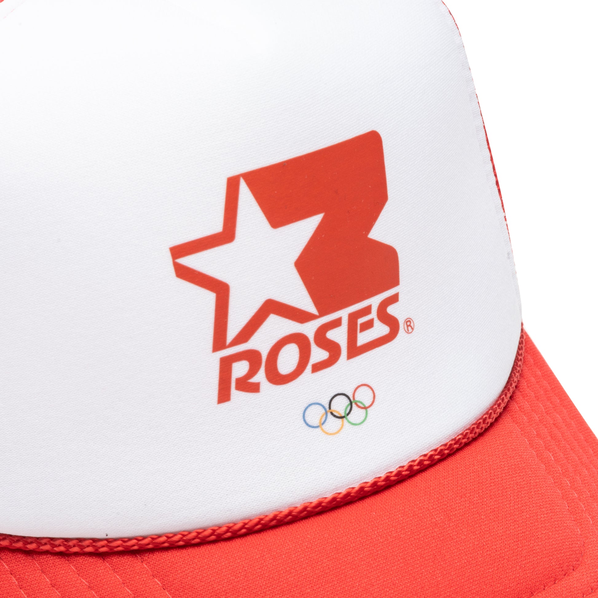 5 Rings Trucker Red