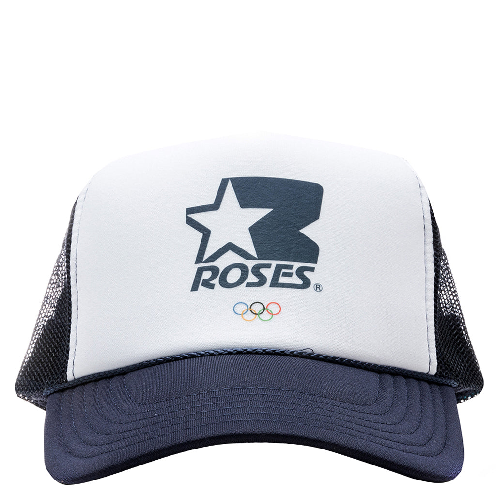 5 Rings Trucker Navy